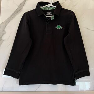 GARANIMALS BOYS BLACK POLO SHIRT